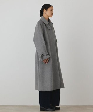 GRACE CONTINENTAL ショートビーバーコート グレー