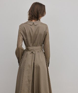 GRACE CONTINENTAL カシュクールバルーンワンピース ブラウン