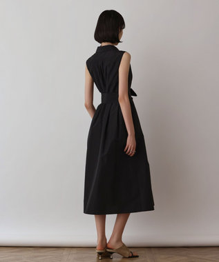 GRACE CONTINENTAL トリアセコットンワンピース ブラック