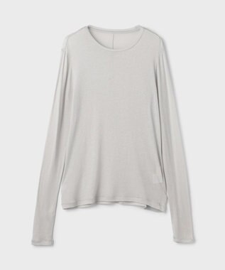 GRACE CONTINENTAL シルクベアカットトップ グレー