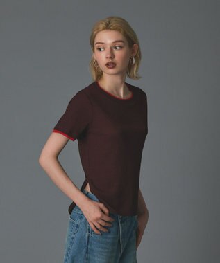GRACE CONTINENTAL シアーテレコカットトップ ブラウン