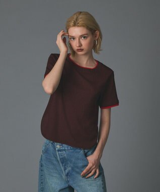 GRACE CONTINENTAL シアーテレコカットトップ ブラウン