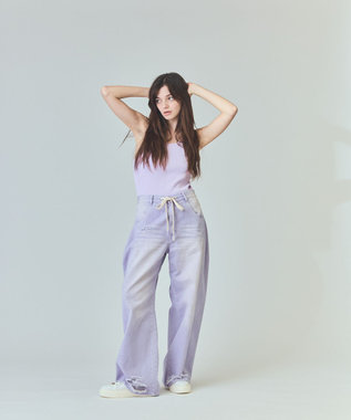 GRACE CONTINENTAL アメスリニットキャミ ラベンダー