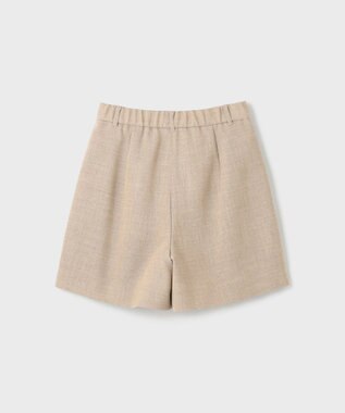 GRACE CONTINENTAL リネンライクショートパンツ ベージュ