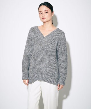 バックケーブルニットトップ Grace Continental Grace Continental グレースコンチネンタル 通販