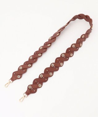 GRACE CONTINENTAL BijouSHOULDERStrap ダークブラウン