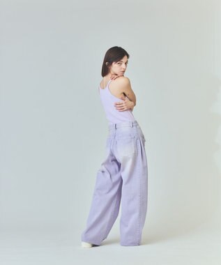 GRACE CONTINENTAL アメスリニットキャミ ラベンダー