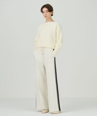 GRACE CONTINENTAL サイドラインポンチパンツ キナリ