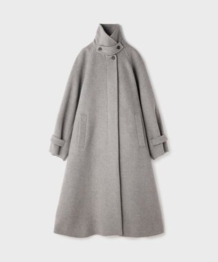 GRACE CONTINENTAL ショートビーバーコート グレー