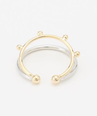 GRACE CONTINENTAL レイヤードイヤカフ バイカラー