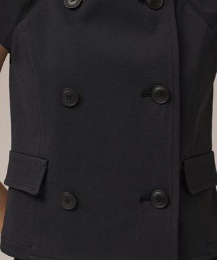 GRACE CONTINENTAL コンパクトジャケットトップ ブラック