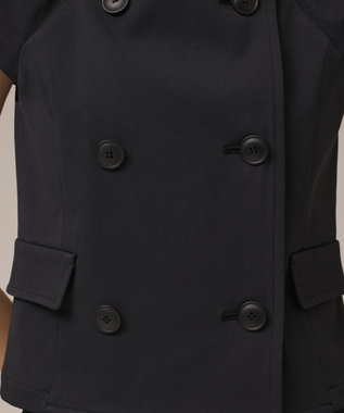 GRACE CONTINENTAL コンパクトジャケットトップ ブラック