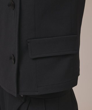 GRACE CONTINENTAL コンパクトジャケットトップ ブラック