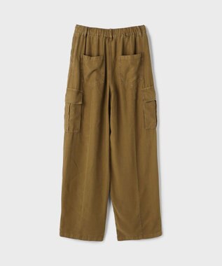 GRACE CONTINENTAL ツイルカーゴパンツ カーキ