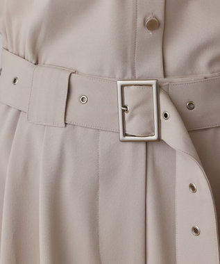 GRACE CONTINENTAL シャツオールインワン ベージュ