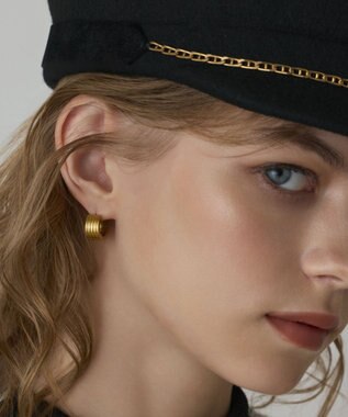 GRACE CONTINENTAL FERRUCCIO VECCHI キャスケット ブラック