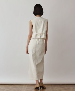 GRACE CONTINENTAL オックスショートジレ キナリ