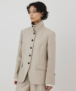 GRACE CONTINENTAL ウールシルクジャケット ベージュ