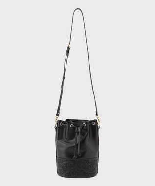 GRACE CONTINENTAL Drawstring Bag ブラック