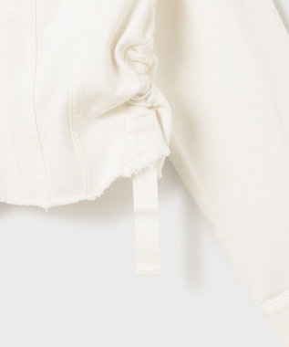 GRACE CONTINENTAL フードジップデニムジャケット キナリ