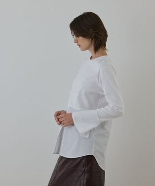 GRACE CONTINENTAL レイヤードカットトップ ホワイト