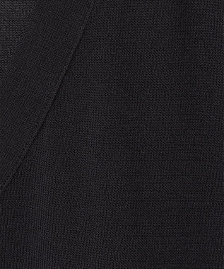 GRACE CONTINENTAL ショートドルマンニットカーディガン ブラック