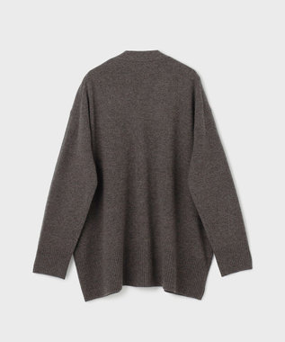 GRACE CONTINENTAL クーマラムニットカーディガン ブラウン