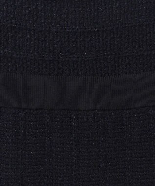 GRACE CONTINENTAL ツイードマーメイドニットワンピース ブラック