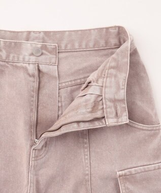 GRACE CONTINENTAL コクーンデニムカーゴパンツ グレー