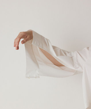 GRACE CONTINENTAL ビッグスリーブシャツ ホワイト