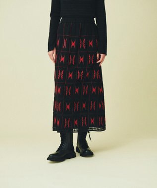 再再販！ キカ刺繍ロングスカート / GRACE CONTINENTAL | GRACE スカート