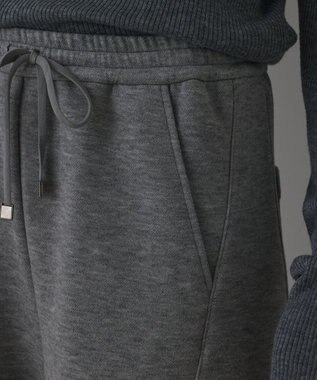 GRACE CONTINENTAL エッグラインカットパンツ グレー