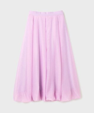 GRACE CONTINENTAL バルーンシアースカート ラベンダー