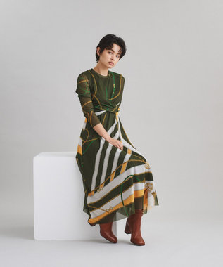 スカーフチュールワンピース Grace Continental Grace Continental グレースコンチネンタル 通販 スカーフチュールワンピース Grace Continental Grace Continental グレースコンチネンタル 通販