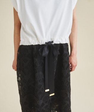 キカレースレイヤードワンピース / GRACE CONTINENTAL | GRACE キカレースレイヤードワンピース / GRACE CONTINENTAL | GRACE