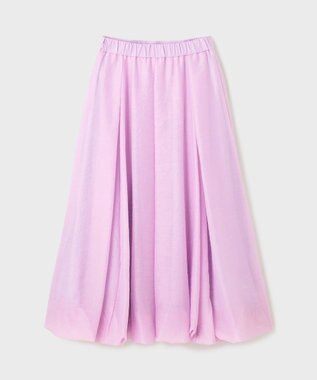 GRACE CONTINENTAL バルーンシアースカート ラベンダー
