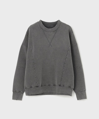 GRACE CONTINENTAL ピグメントスエットトップ チャコール