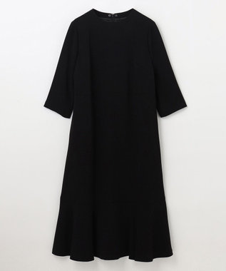 GRACE CONTINENTAL ダブルクロスドレス バイカラー