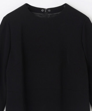 GRACE CONTINENTAL ダブルクロスドレス バイカラー