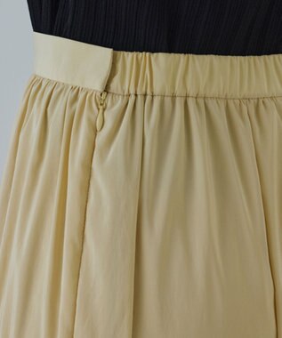 GRACE CONTINENTAL ティアードロングスカート イエロー