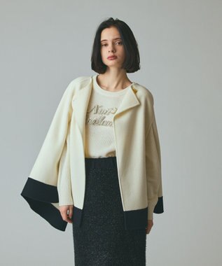 GRACE CONTINENTAL ストール付リバーケープ キナリ