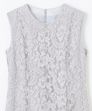GRACE CONTINENTAL レースドレス グレー