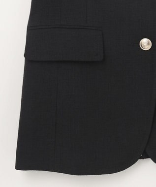 GRACE CONTINENTAL ブッチャーテーラーベスト ブラック