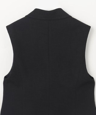 GRACE CONTINENTAL ブッチャーテーラーベスト ブラック