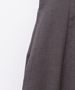 GRACE CONTINENTAL トリアセリネンフレアマキシ チャコール