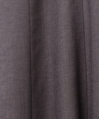 GRACE CONTINENTAL トリアセリネンフレアマキシ チャコール