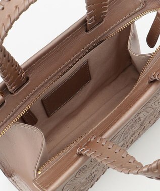 GRACE CONTINENTAL Mini satchelMTLC ブロンズ