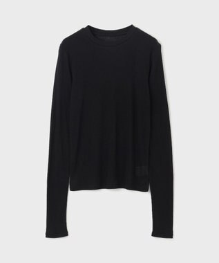 GRACE CONTINENTAL シアーテレコカットソー ブラック