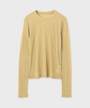 GRACE CONTINENTAL シアーテレコカットソー イエロー