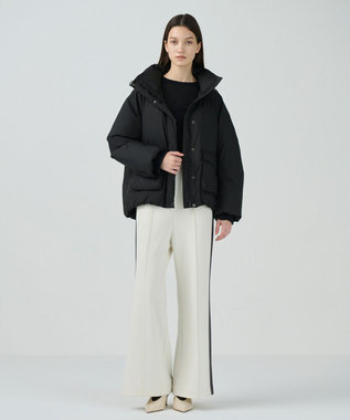 GRACE CONTINENTAL スタンドカラーダウンジャケット ブラック